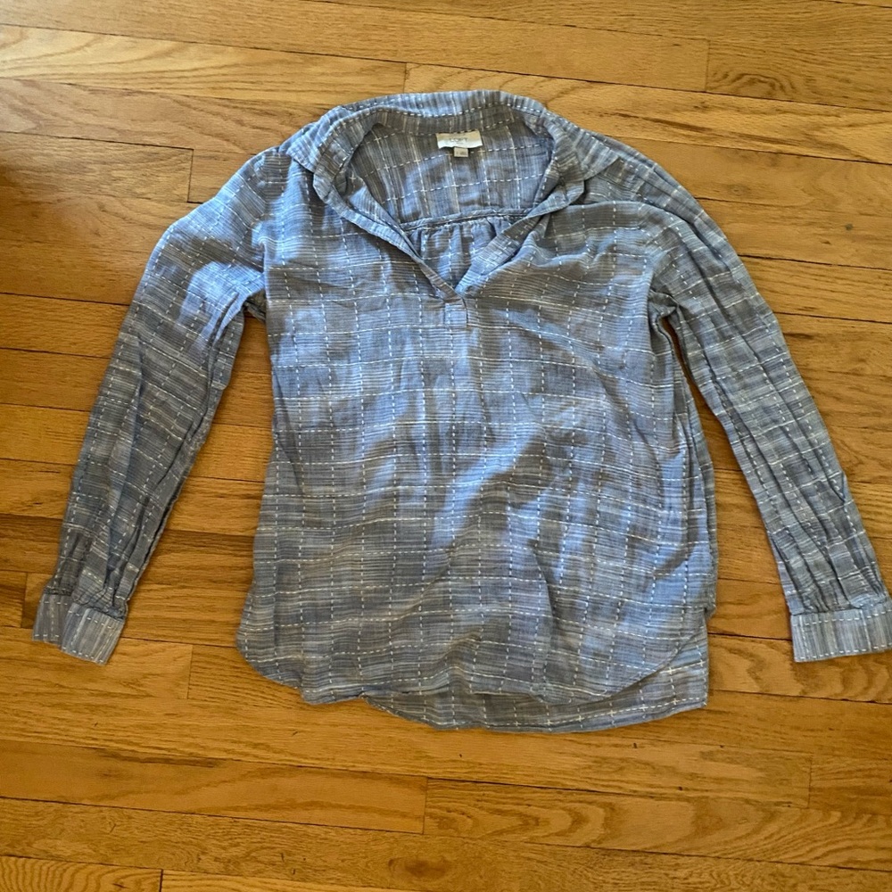 Blue Striped Women’s Loft Shirt